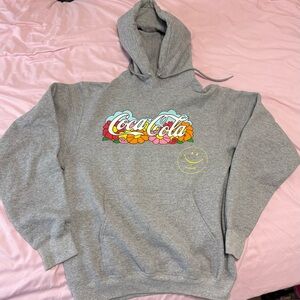 Coca Cola Gray Hoodie